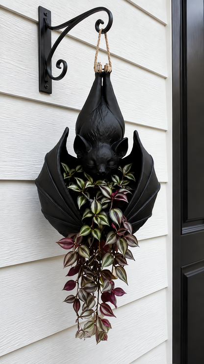 Gloom & Bloom Bat Planter 🦇
